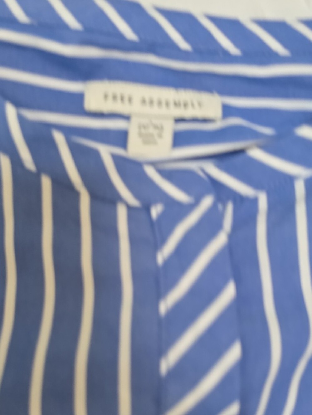 The Drop Blue and White Striped Midi Shirt Dress - Picture 5 of 12